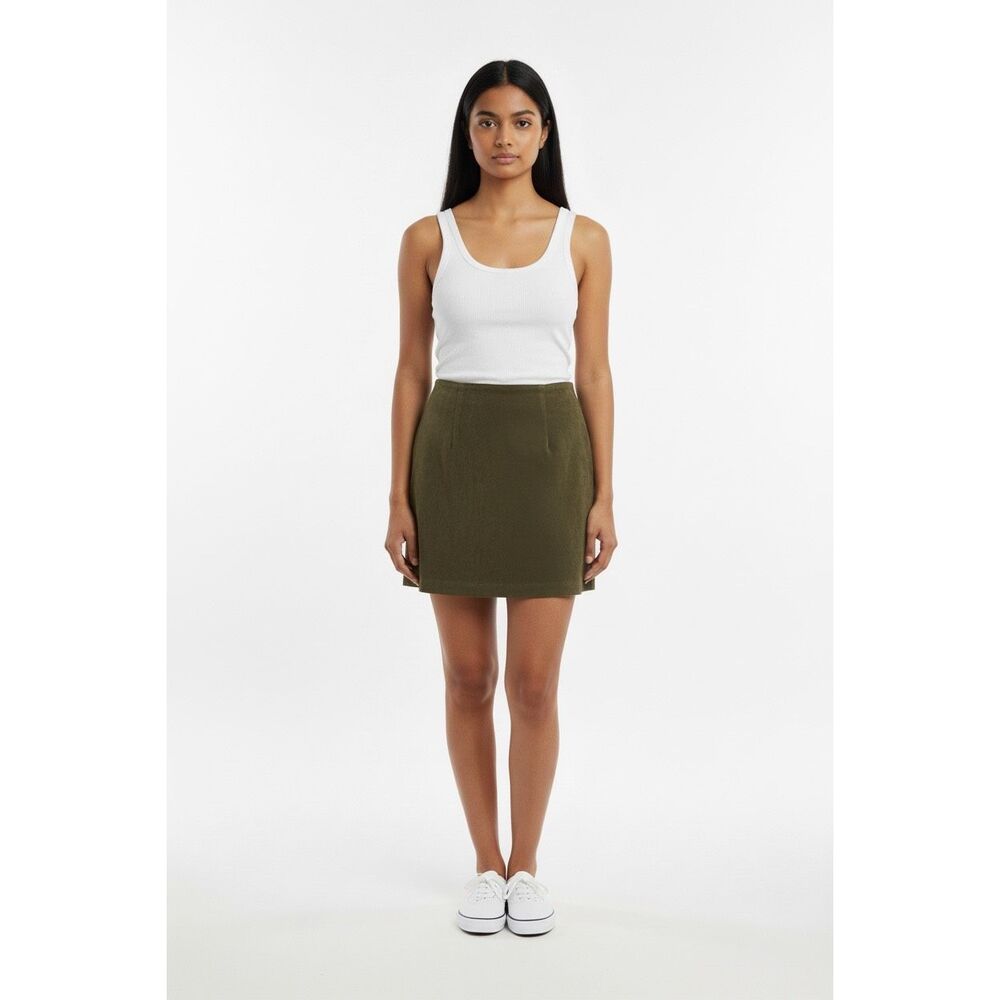 Micro Fiber Mini Skirt